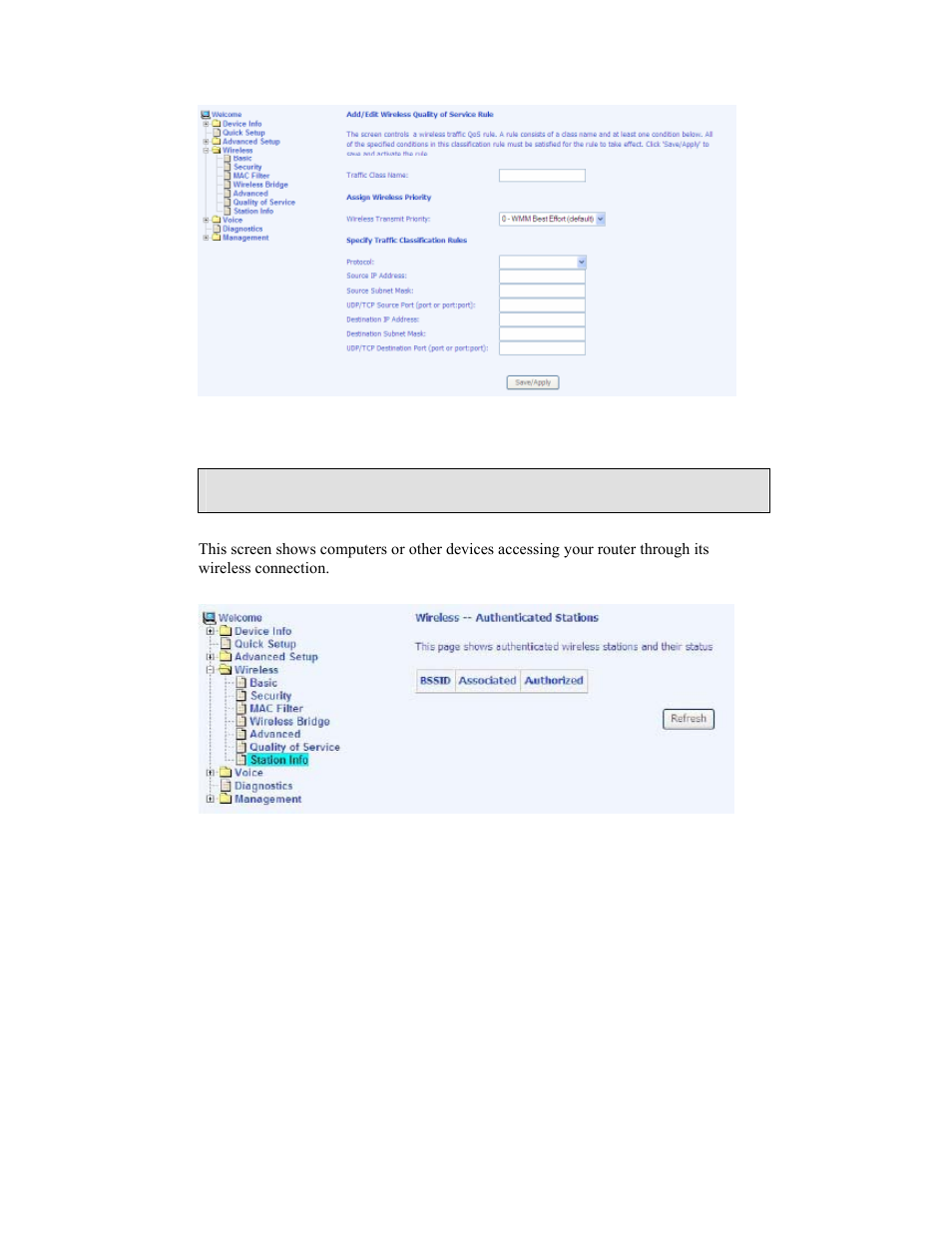 Station info | Zhone Technologies 6238-I2 User Manual | Page 60 / 79