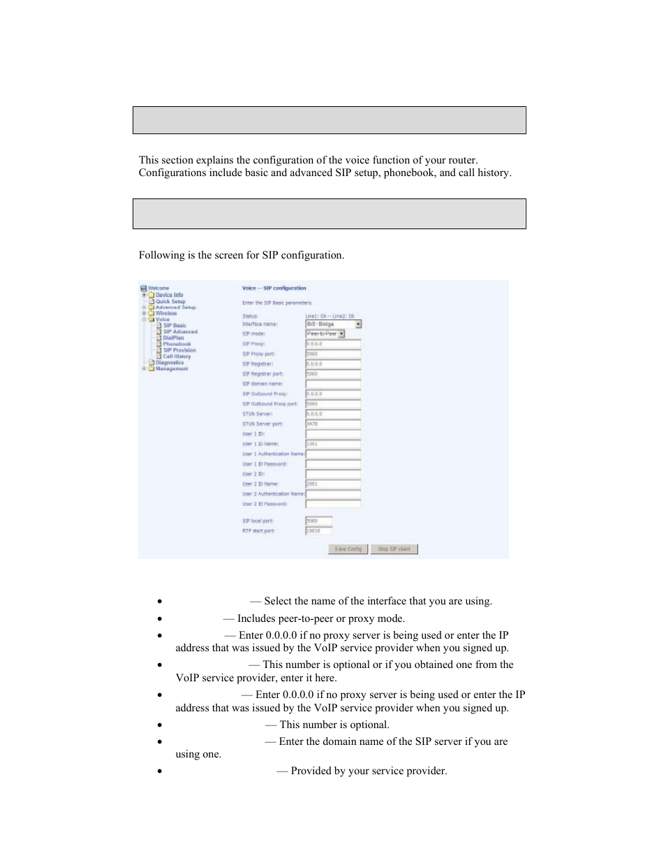 Voice | Zhone Technologies 6238-I2 User Manual | Page 61 / 79