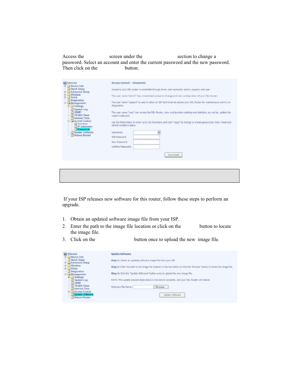 Update software | Zhone Technologies 6238-I2 User Manual | Page 78 / 79