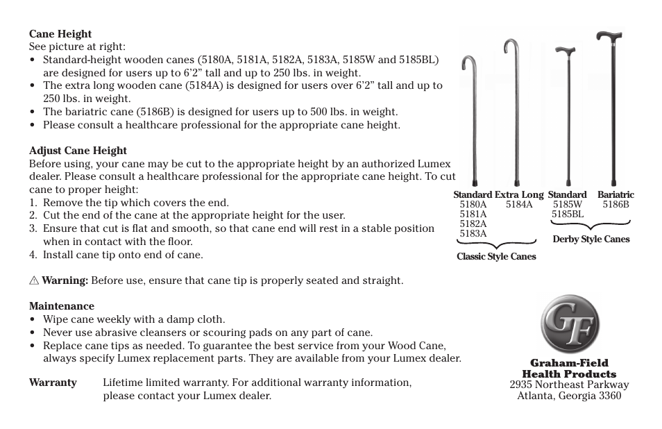 Lumex Syatems 5180A User Manual | Page 2 / 2