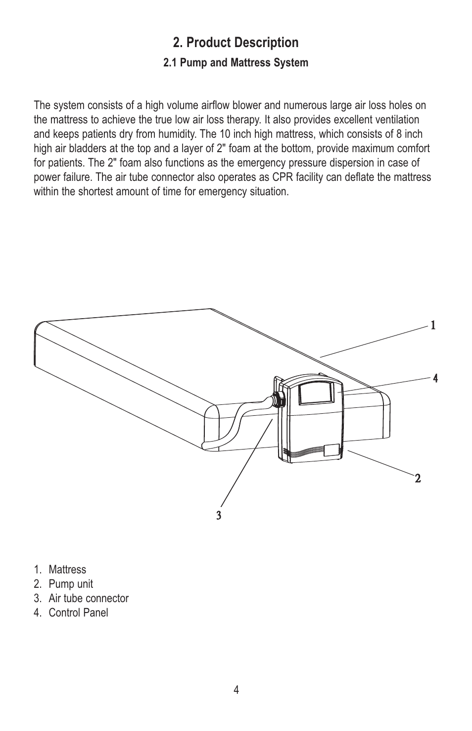 Product description | Lumex Syatems 763400A User Manual | Page 5 / 15