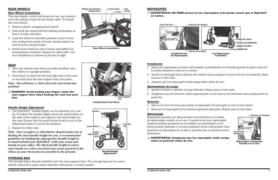 Lumex Syatems HYBRIDLX LX1000 User Manual | Page 6 / 12