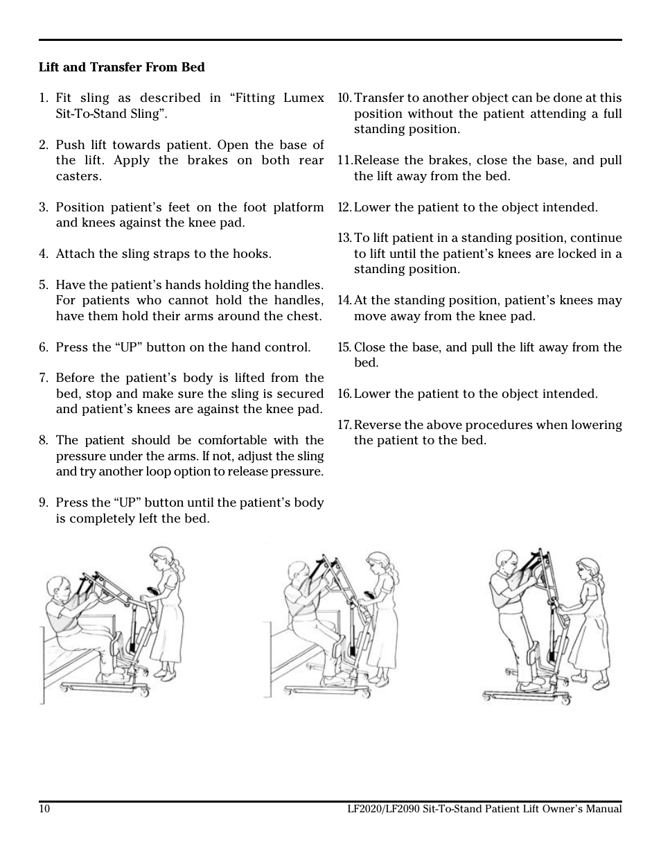 Lumex Syatems LF2020 User Manual | Page 10 / 20