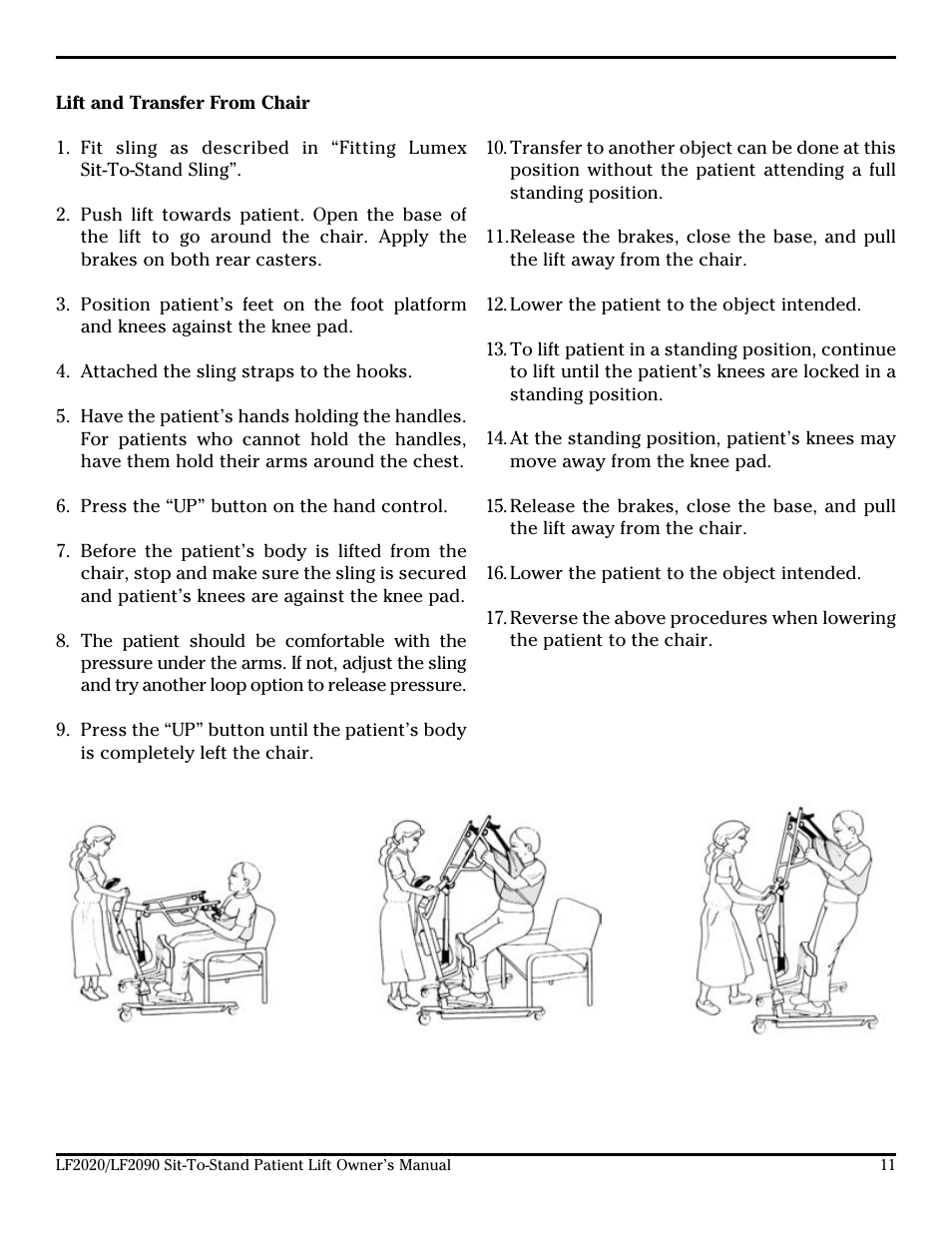 Lumex Syatems LF2020 User Manual | Page 11 / 20