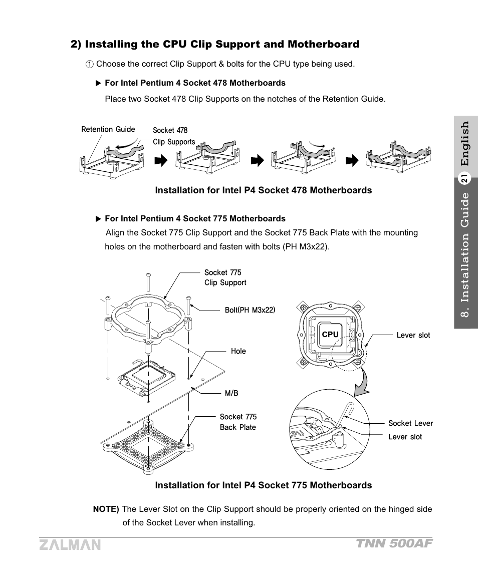 Tnn 500af | ZALMAN TNN 500AF User Manual | Page 23 / 49