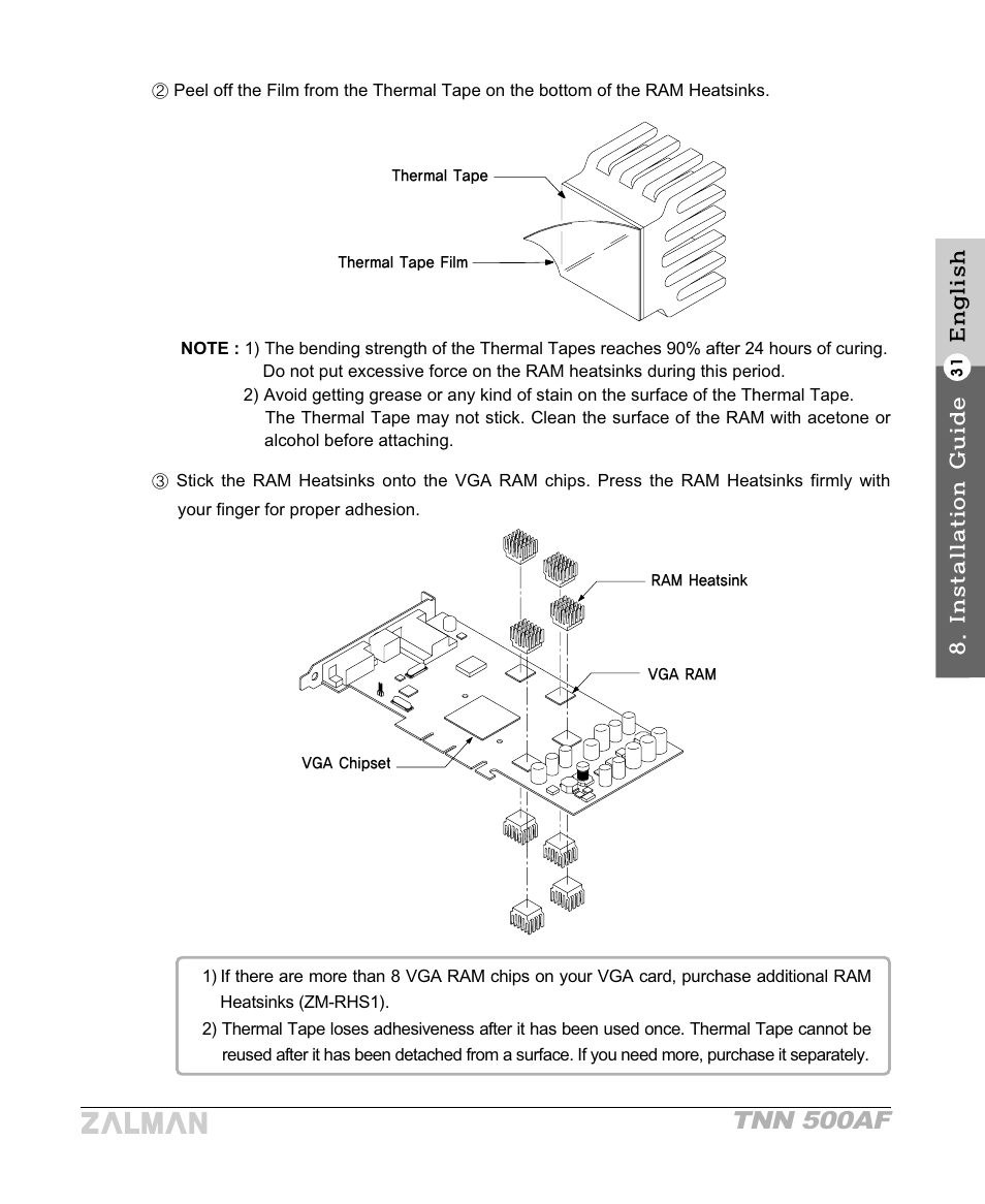 Tnn 500af | ZALMAN TNN 500AF User Manual | Page 33 / 49
