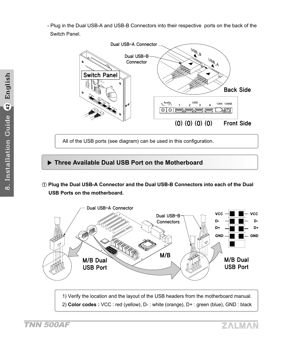 Tnn 500af | ZALMAN TNN 500AF User Manual | Page 44 / 49