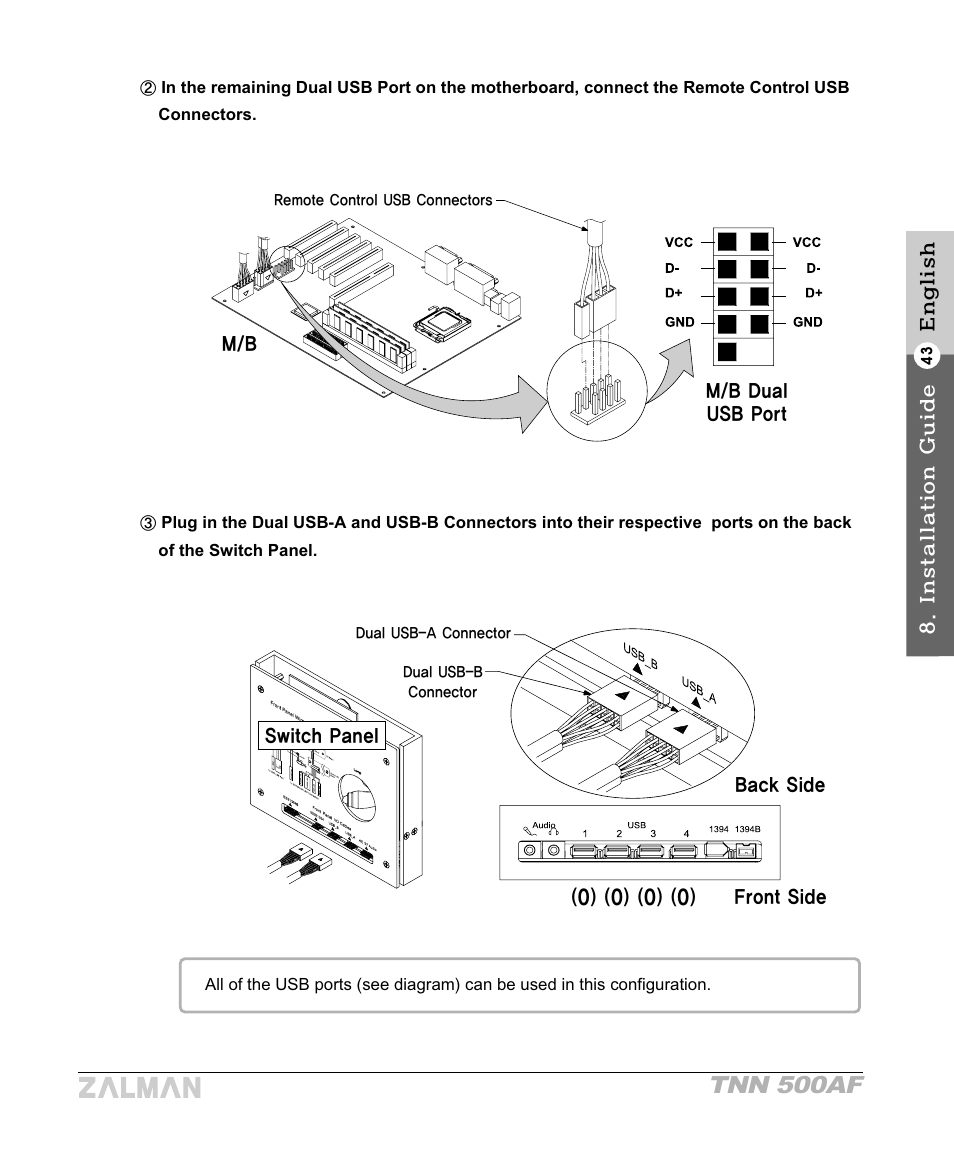 Tnn 500af | ZALMAN TNN 500AF User Manual | Page 45 / 49