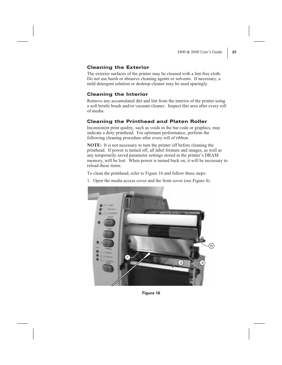 Zebra Technologies 600 User Manual | Page 31 / 78