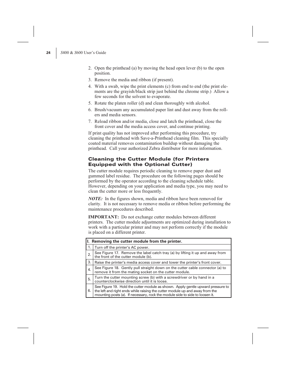 Zebra Technologies 600 User Manual | Page 32 / 78