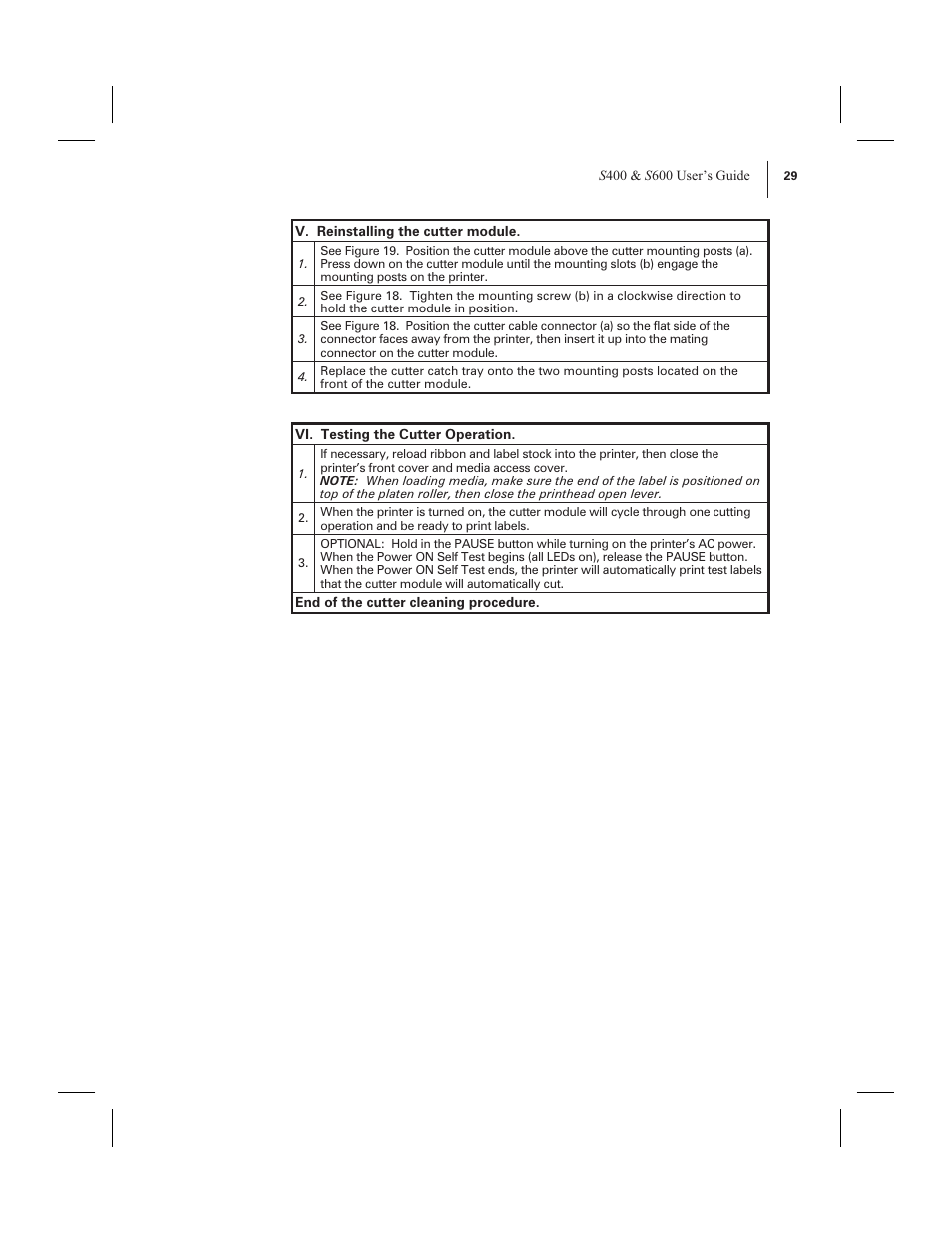 Zebra Technologies 600 User Manual | Page 37 / 78
