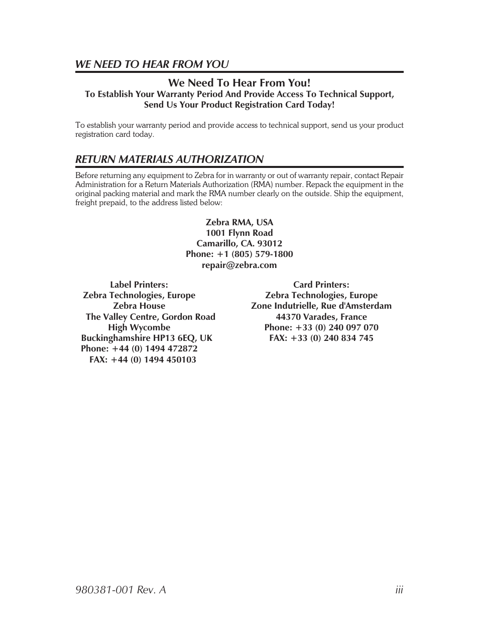 Zebra Technologies 2824 User Manual | Page 3 / 21