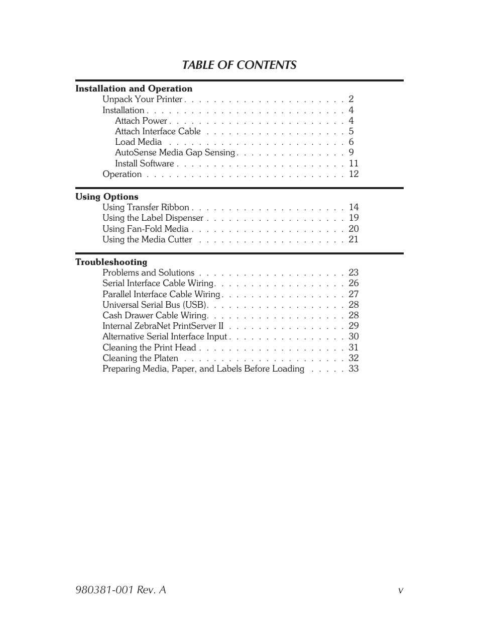 Zebra Technologies 2824 User Manual | Page 5 / 21