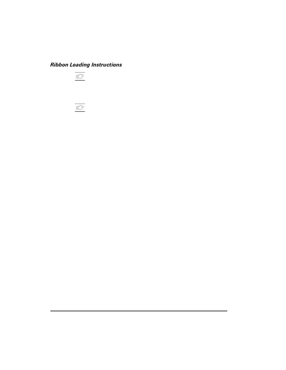 Ribbon loading instructions | Zebra Technologies S400 User Manual | Page 24 / 94