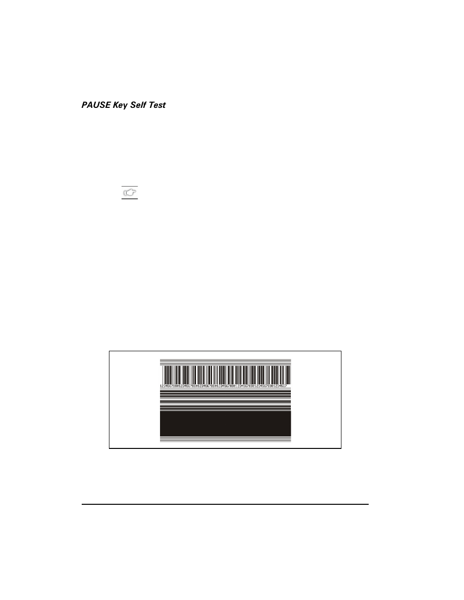 Pause key self test | Zebra Technologies S400 User Manual | Page 66 / 94
