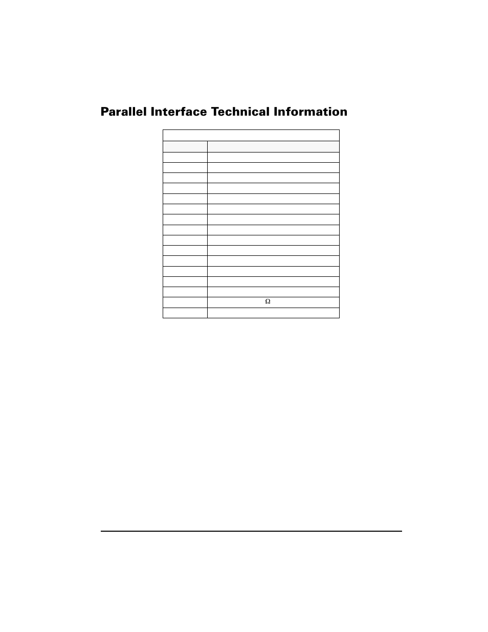 Parallel interface technical information, 3dudooho ,qwhuidfh 7hfkqlfdo ,qirupdwlrq | Zebra Technologies S400 User Manual | Page 77 / 94