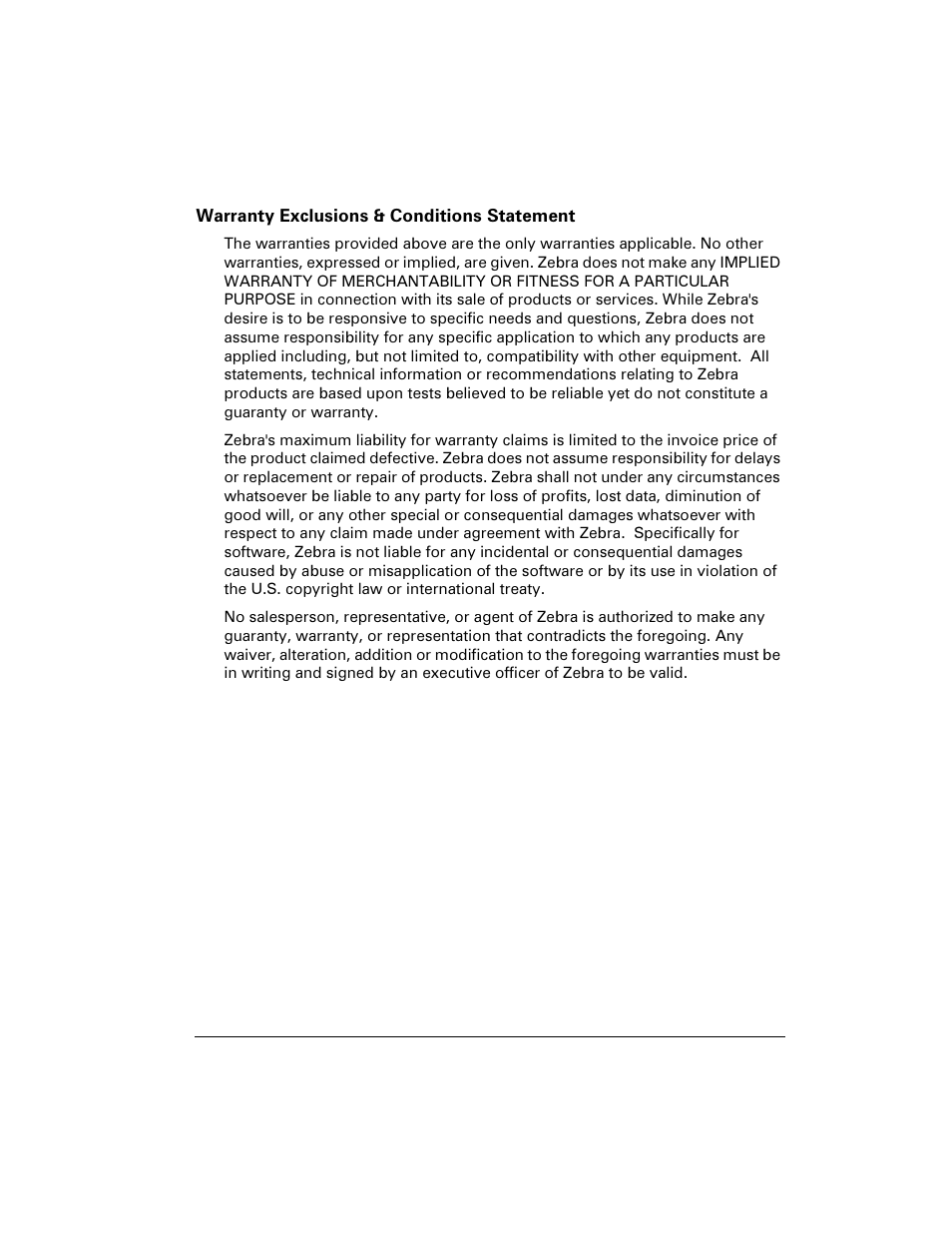 Zebra Technologies S400 User Manual | Page 89 / 94