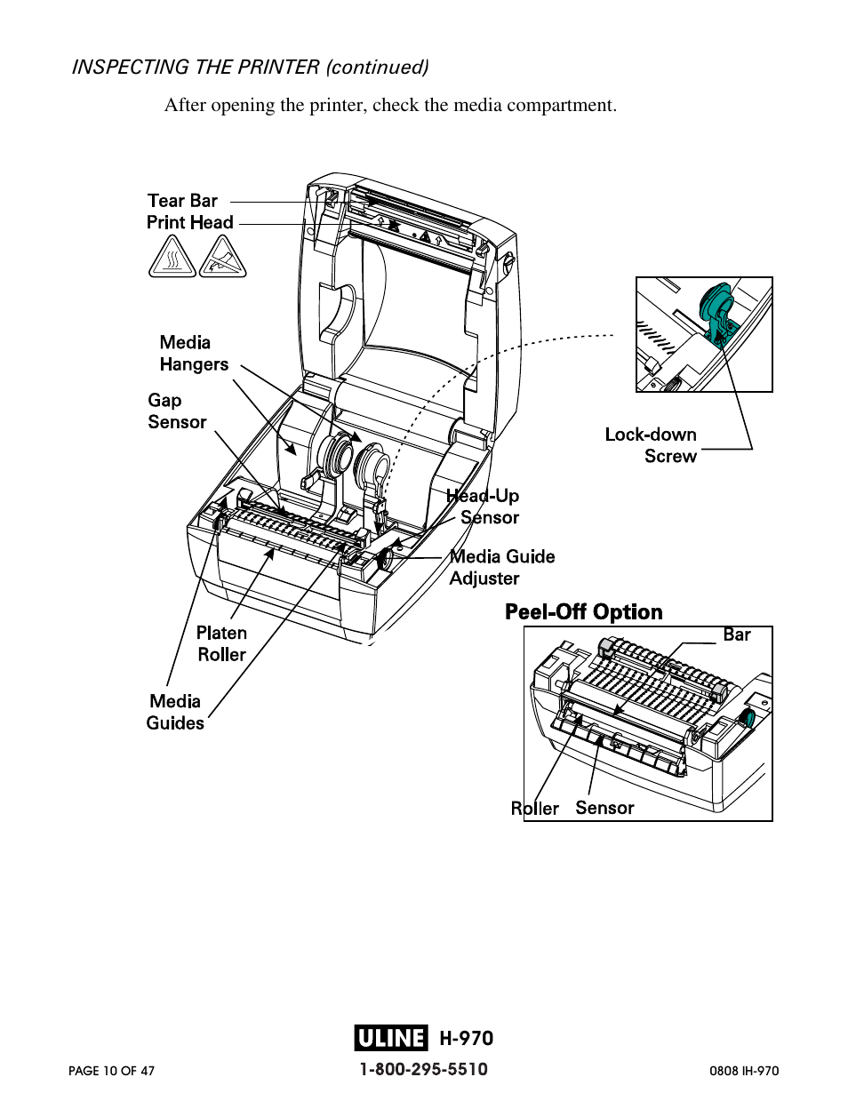 Zebra Technologies 2844 Printer User Manual | Page 10 / 47