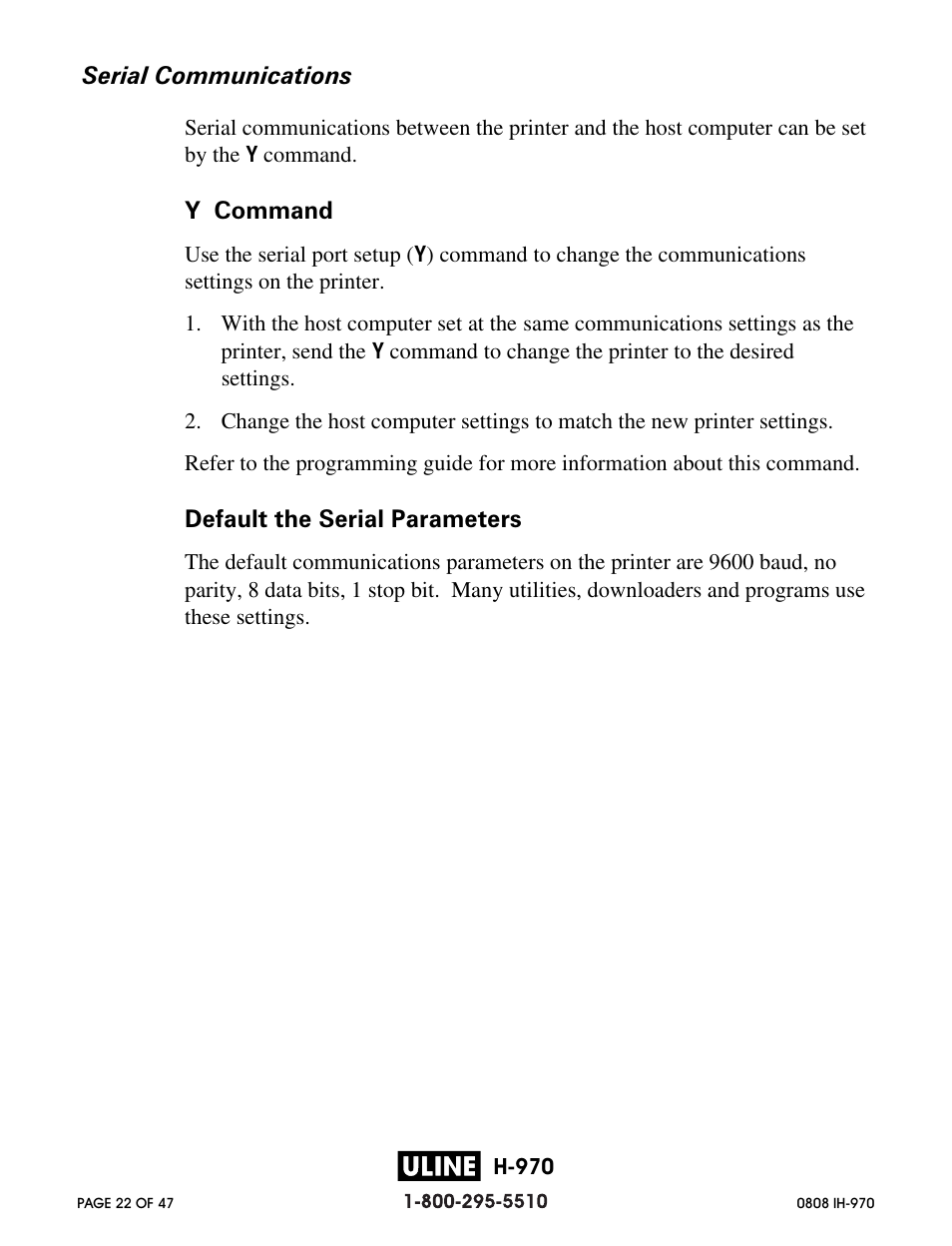 Zebra Technologies 2844 Printer User Manual | Page 22 / 47