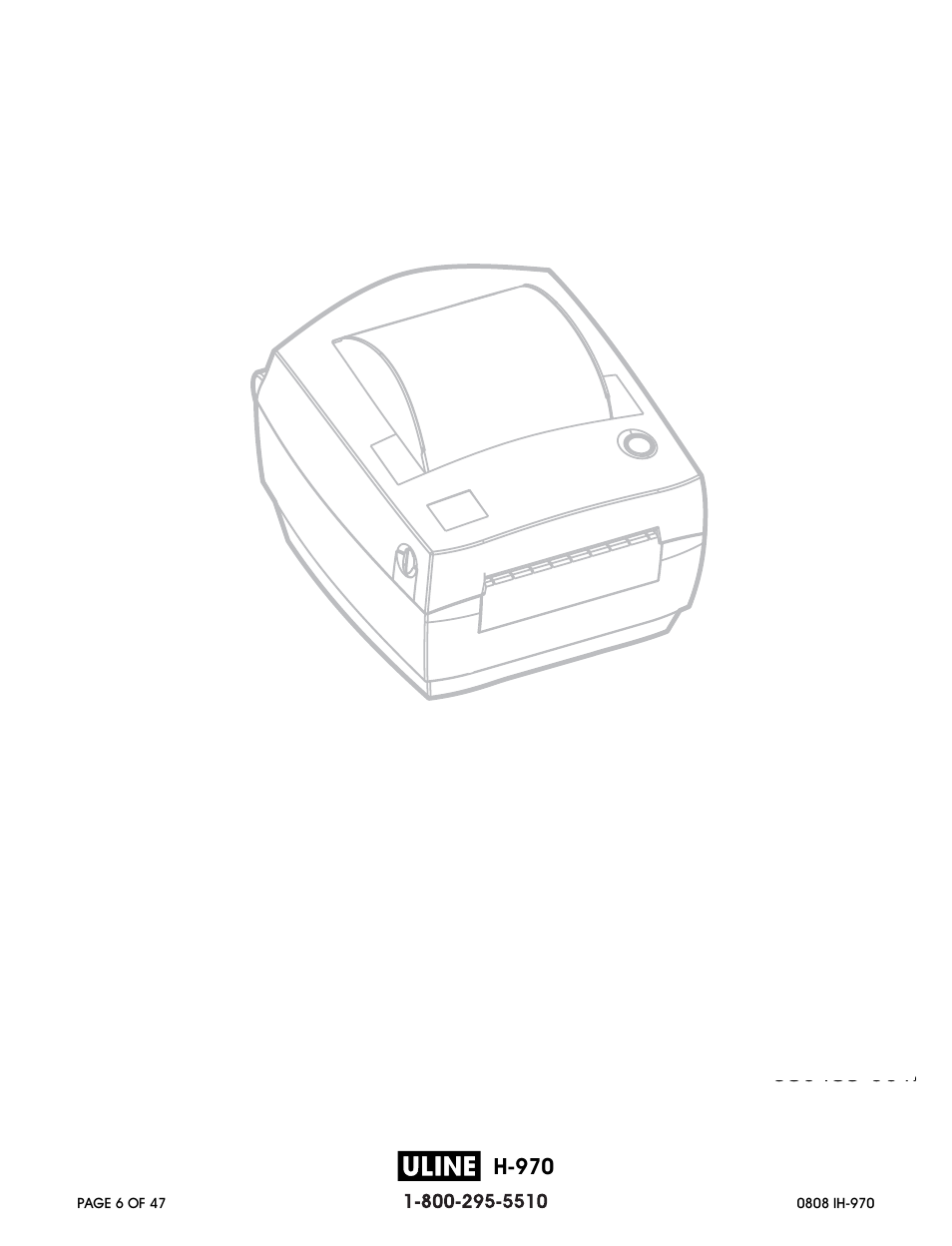 H-970 | Zebra Technologies 2844 Printer User Manual | Page 6 / 47