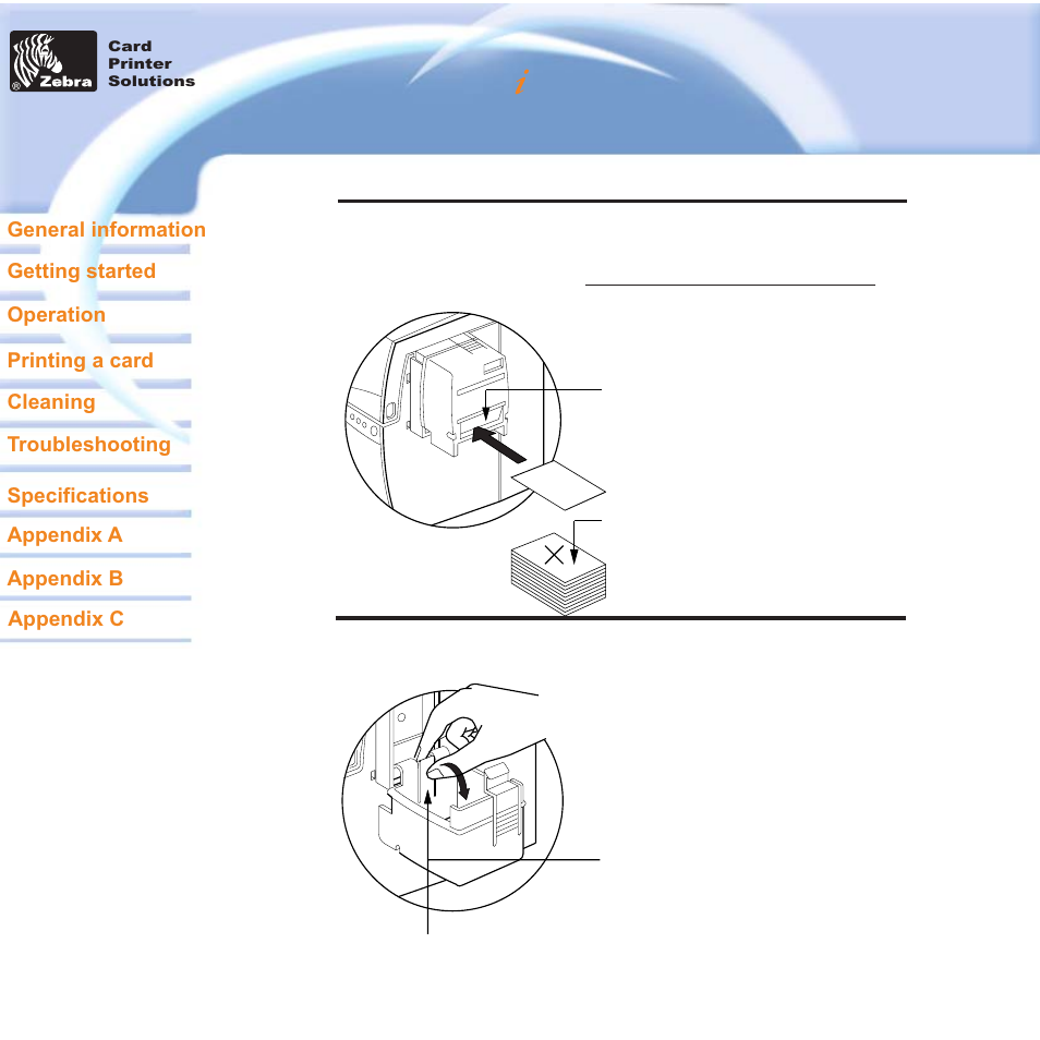 P310 i plastic card printer | Zebra Technologies P310i User Manual | Page 18 / 43