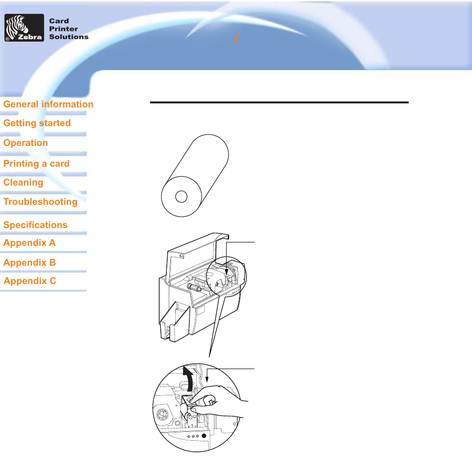 P310 i plastic card printer | Zebra Technologies P310i User Manual | Page 27 / 43