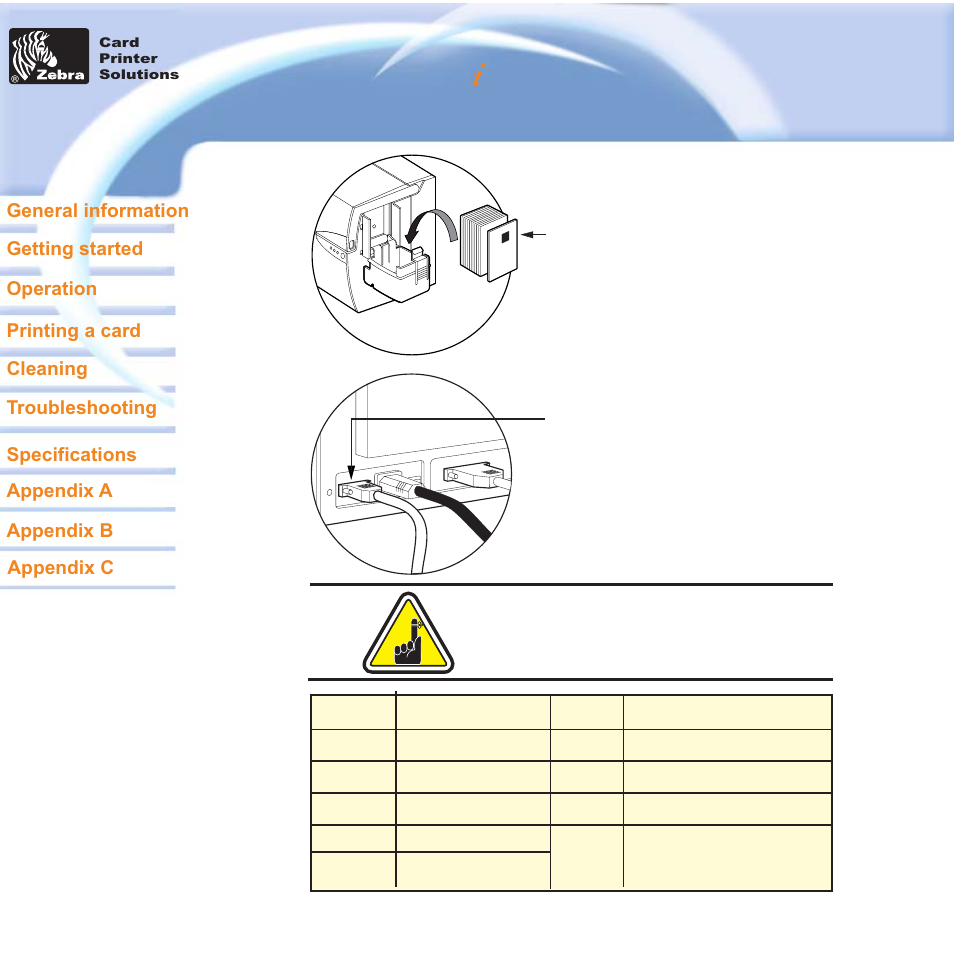 P310 i plastic card printer | Zebra Technologies P310i User Manual | Page 39 / 43