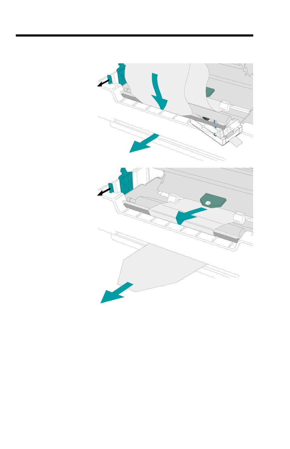 Label dispense option, Insert liner, Pull liner through | Zebra Technologies 2742 User Manual | Page 20 / 30