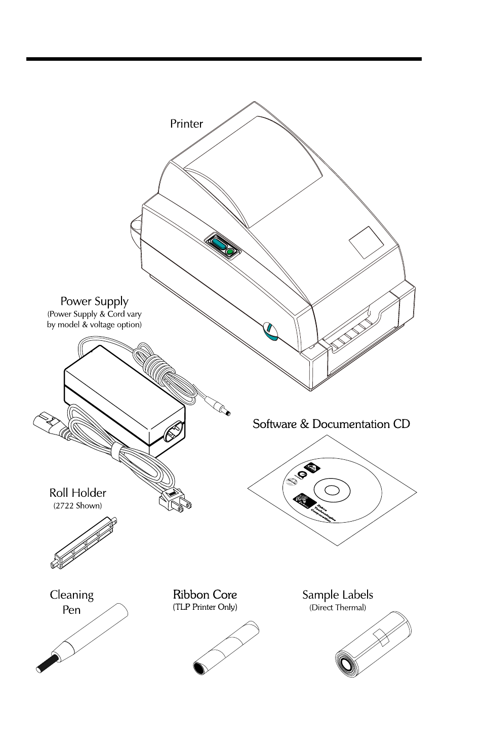 Un packing your printer 2, Unpacking your printer, Installation and operation | For win | Zebra Technologies 2742 User Manual | Page 6 / 30