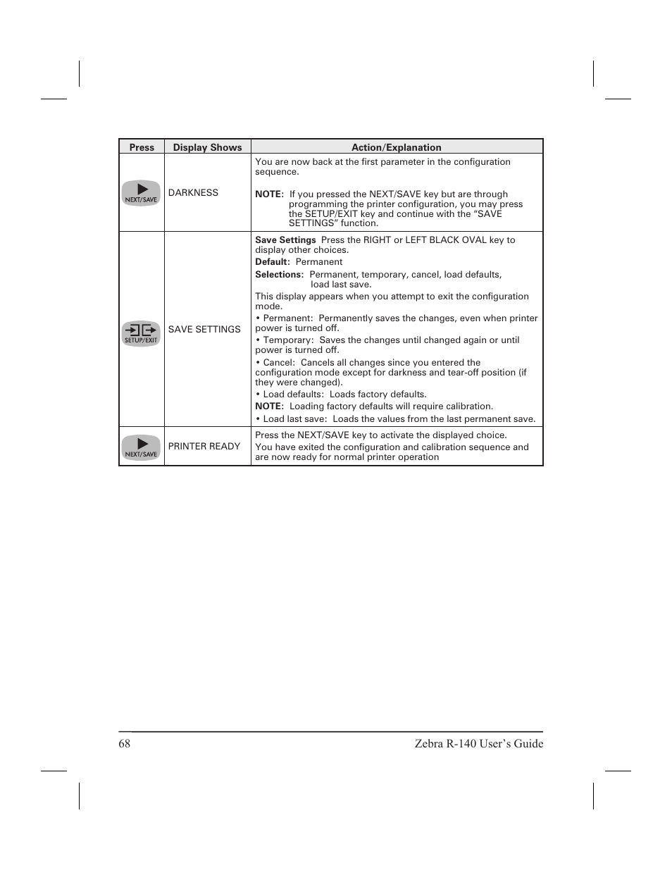 Zebra Technologies R-140 User Manual | Page 77 / 126