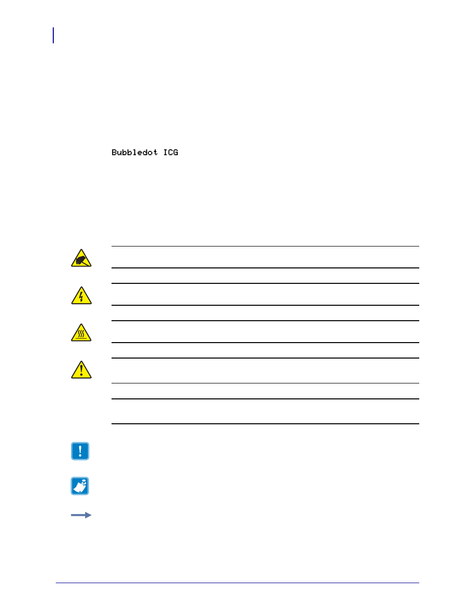 Document conventions | Zebra ZM400 User Manual | Page 12 / 146