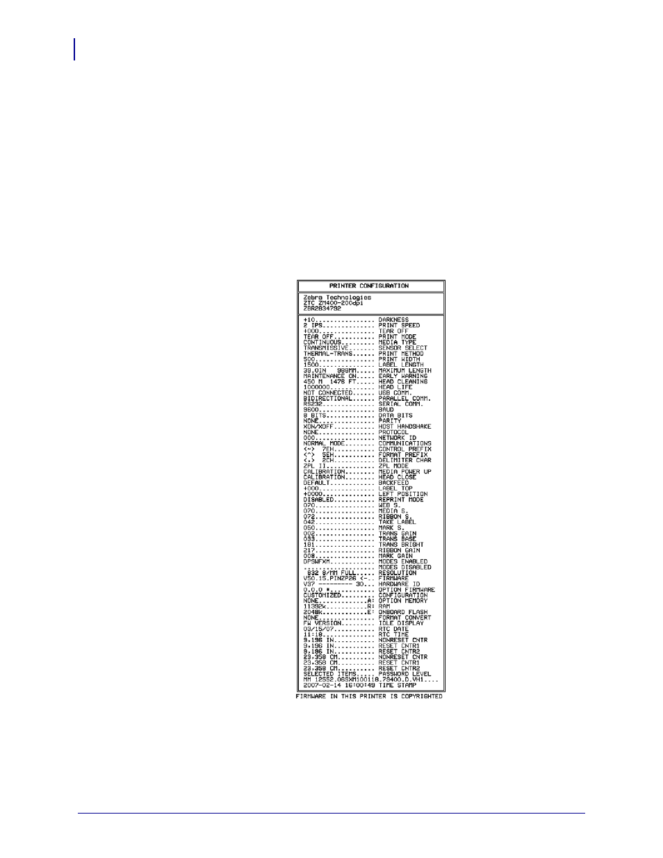 Cancel self test | Zebra ZM400 User Manual | Page 122 / 146