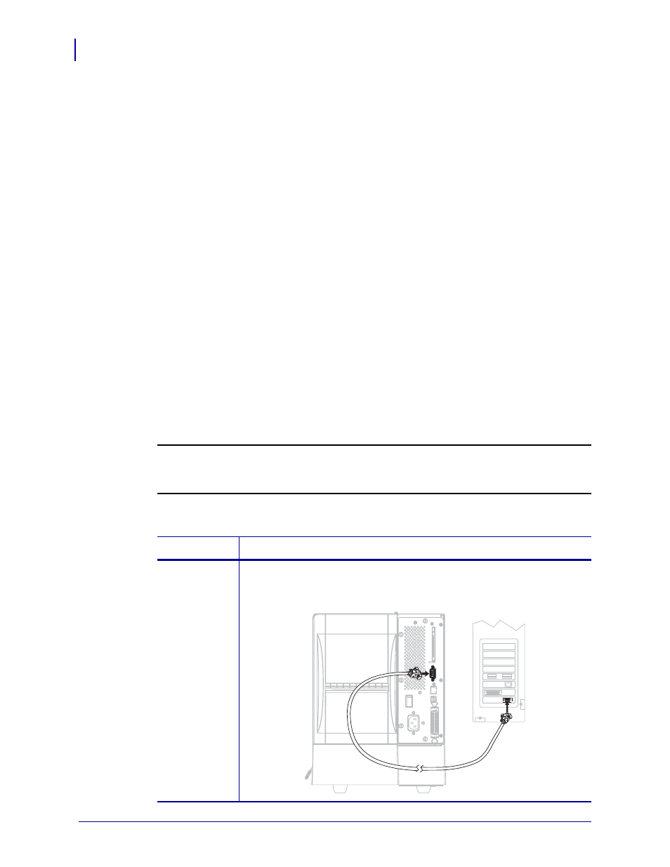 Data cables and wireless cards, Connect the printer to the computer or network | Zebra ZM400 User Manual | Page 28 / 146