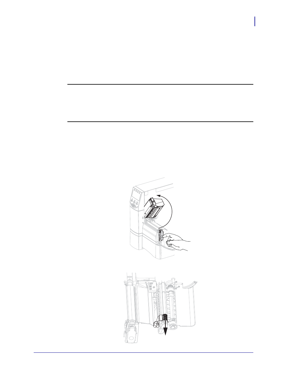 Load media | Zebra ZM400 User Manual | Page 41 / 146
