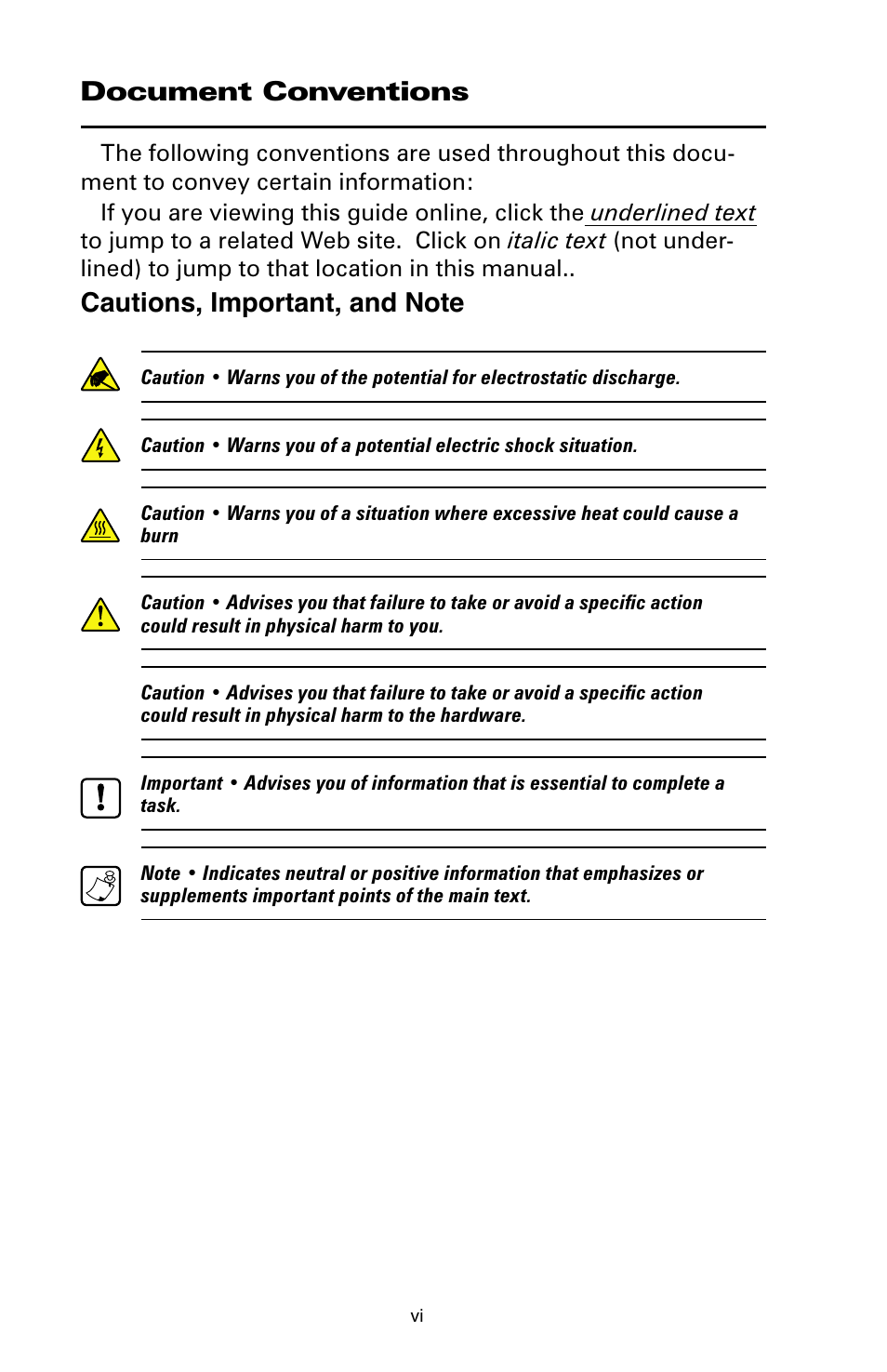 Document conventions | Zebra Technologies Mobile Printer User Manual | Page 6 / 40