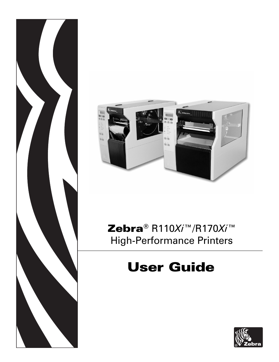 Zebra Technologies R170XiTM User Manual | 184 pages