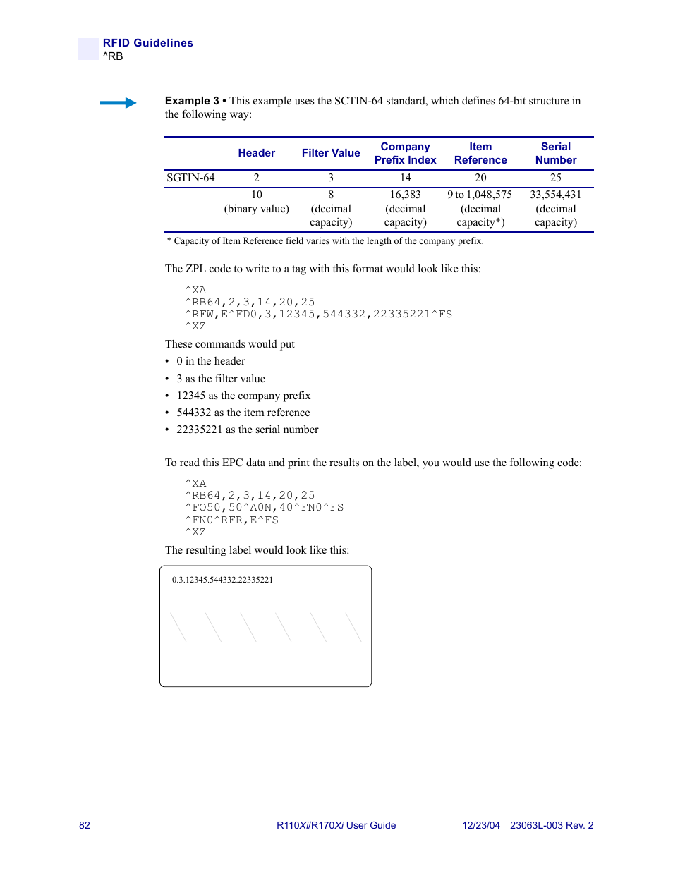Zebra Technologies R170XiTM User Manual | Page 94 / 184