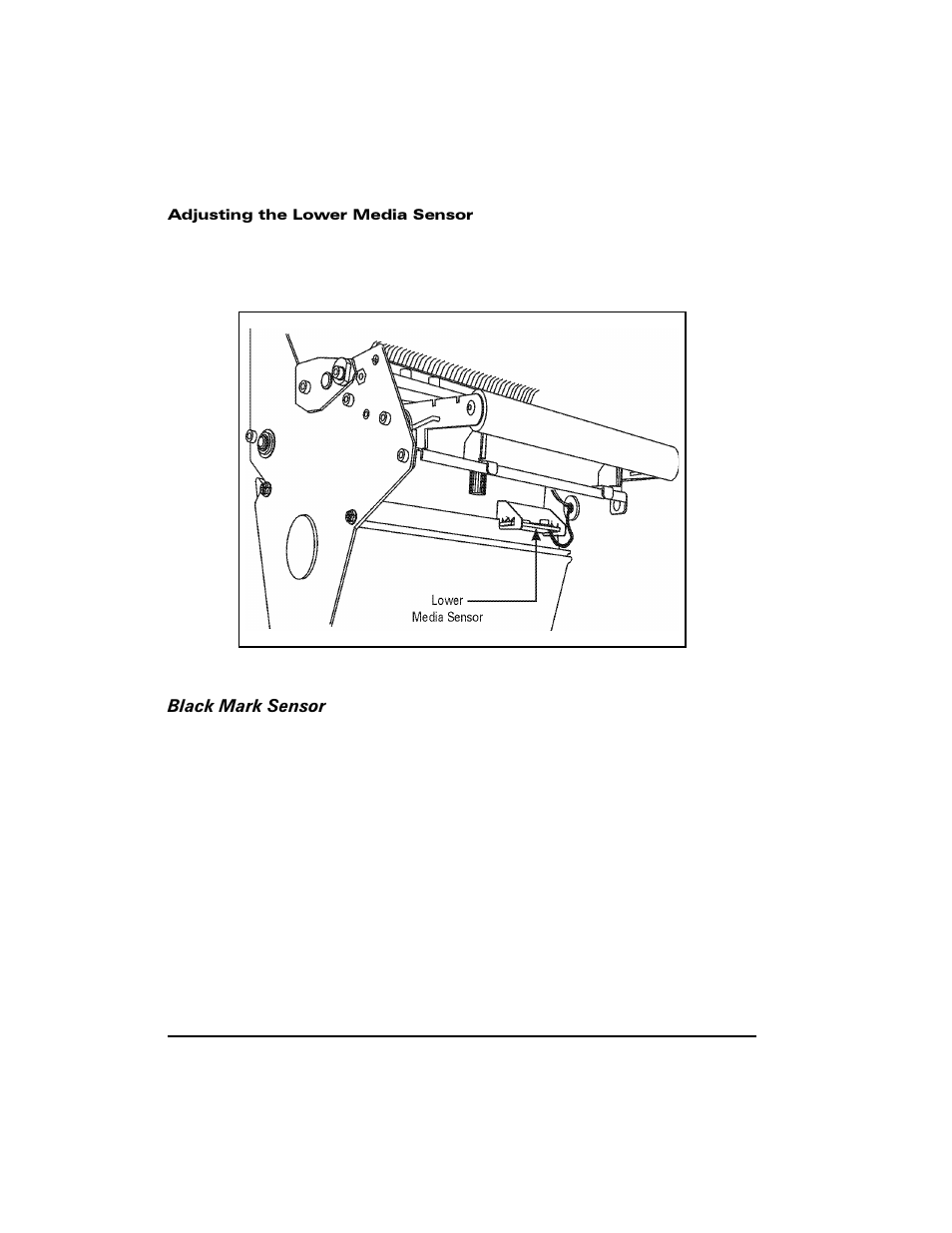 Black mark sensor | Zebra Technologies XiIII Series User Manual | Page 20 / 116