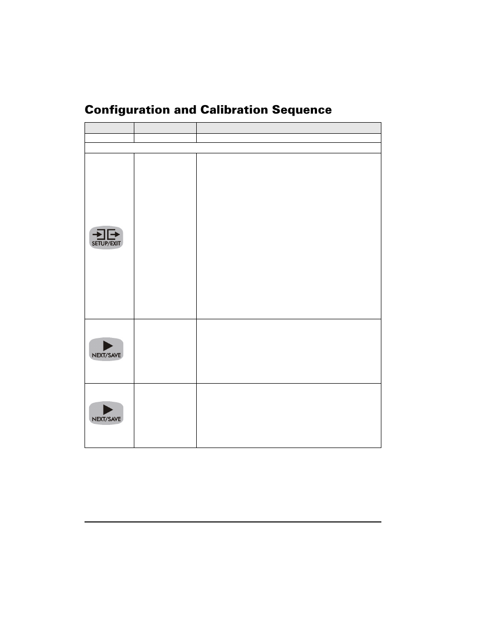 Configuration and calibration sequence, Rqiljxudwlrq dqg &doleudwlrq 6htxhqfh | Zebra Technologies XiIII Series User Manual | Page 52 / 116