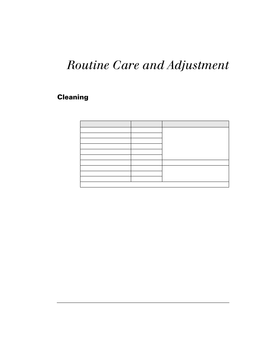 Routine care and adjustment, Cleaning, Øïlí aãlíací cøæïlï | Ohdqlqj | Zebra Technologies XiIII Series User Manual | Page 71 / 116