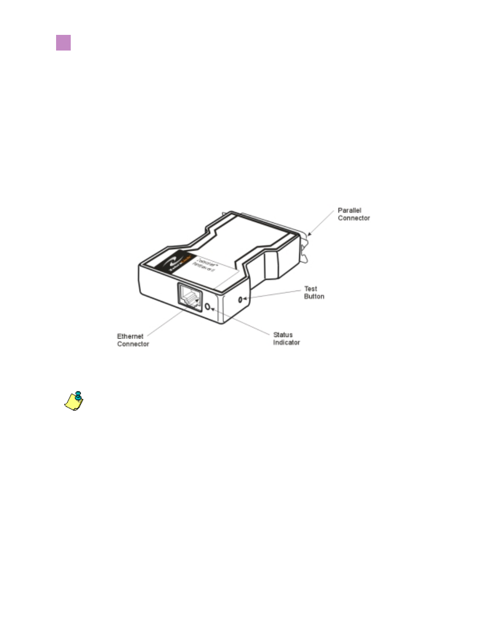 External psii, Illustration, To install an external ps ii, complete these steps | Zebra Technologies PrintServer User Manual | Page 31 / 157