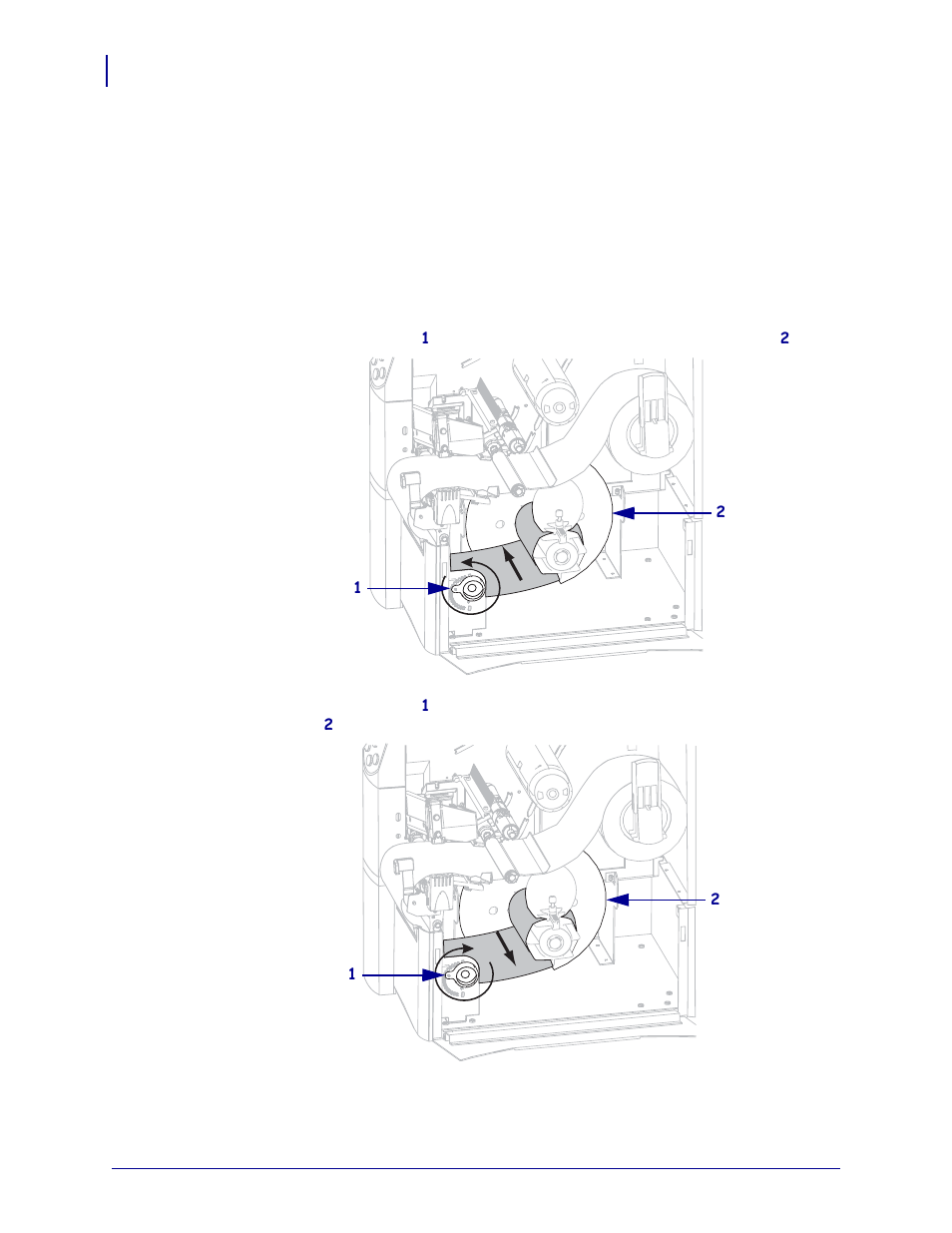 Adjust media alignment for rewind option | Zebra Technologies Z SERIES 79695L-002 User Manual | Page 112 / 156