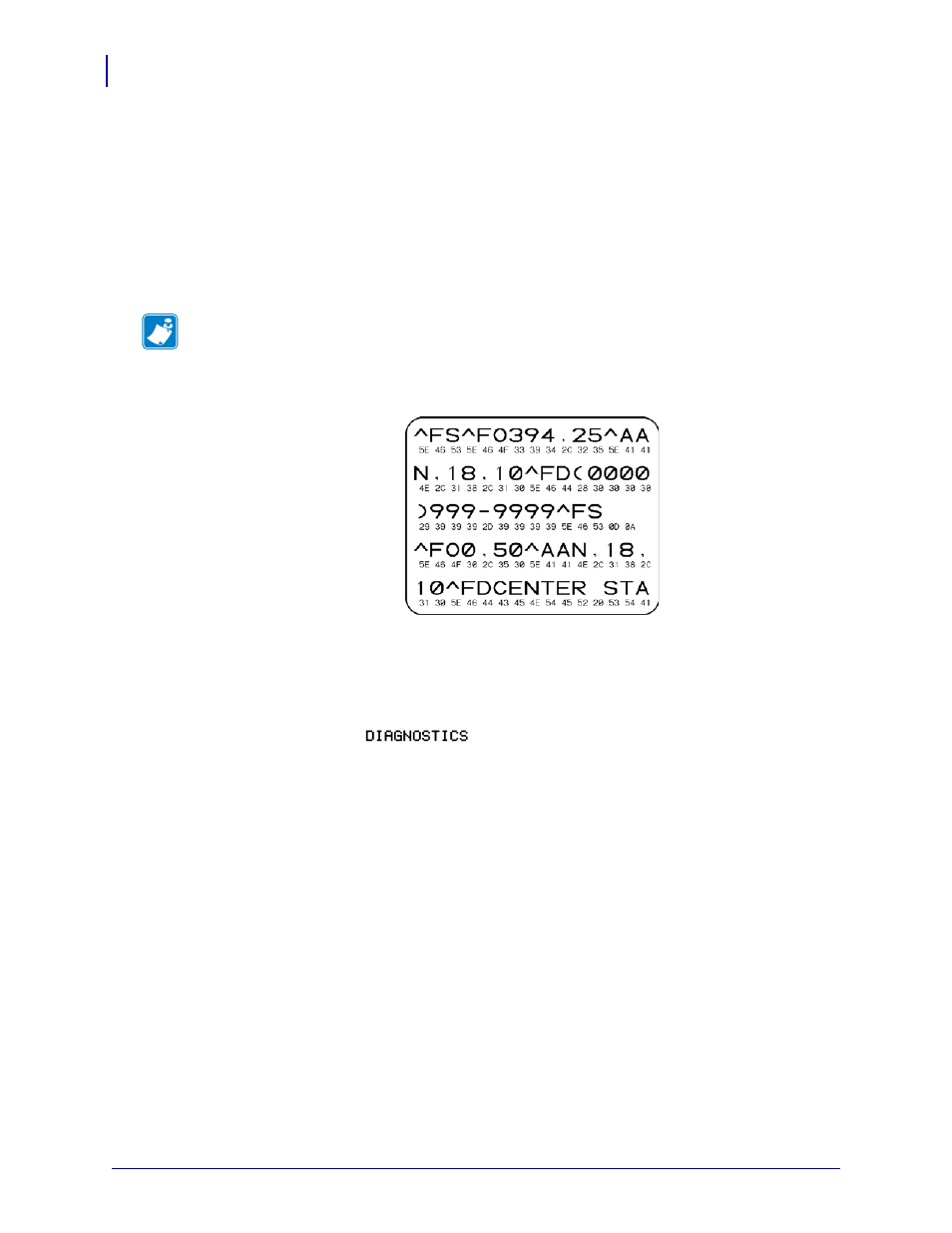 Communications diagnostics test | Zebra Technologies Z SERIES 79695L-002 User Manual | Page 138 / 156