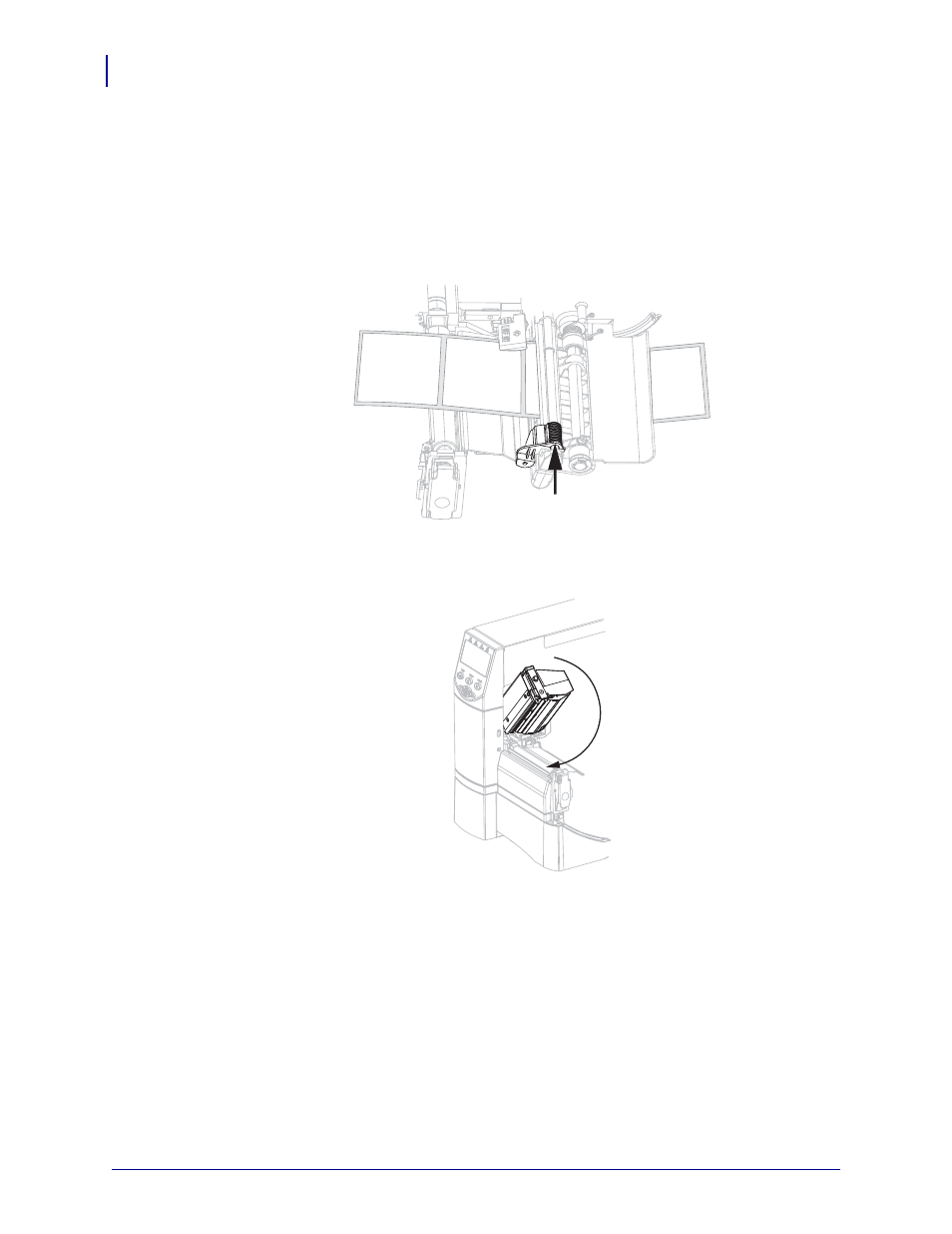 Additional steps for tear-off mode | Zebra Technologies Z SERIES 79695L-002 User Manual | Page 44 / 156