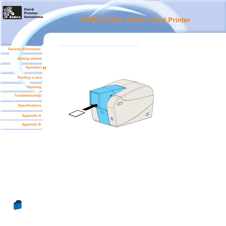 2 • 4 feeding one card at a time | Zebra Technologies Zebra P210i User Manual | Page 18 / 42