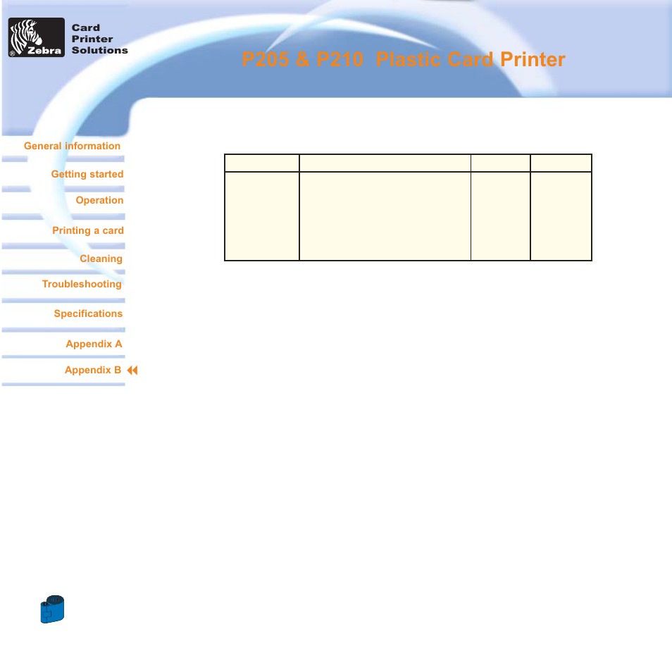 Zebra Technologies Zebra P210i User Manual | Page 40 / 42