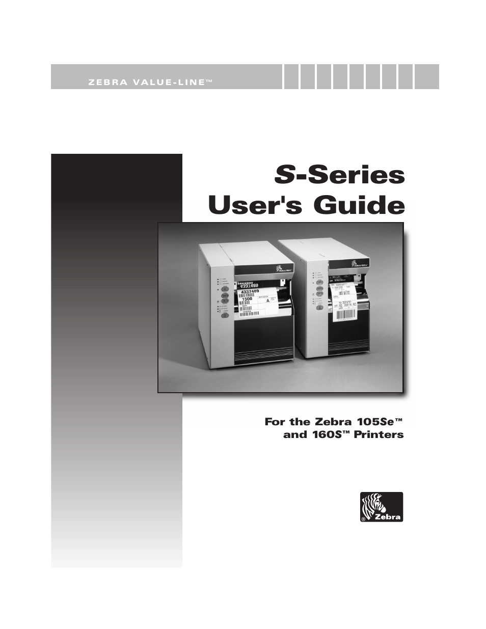 Zebra Technologies 160S User Manual | 106 pages