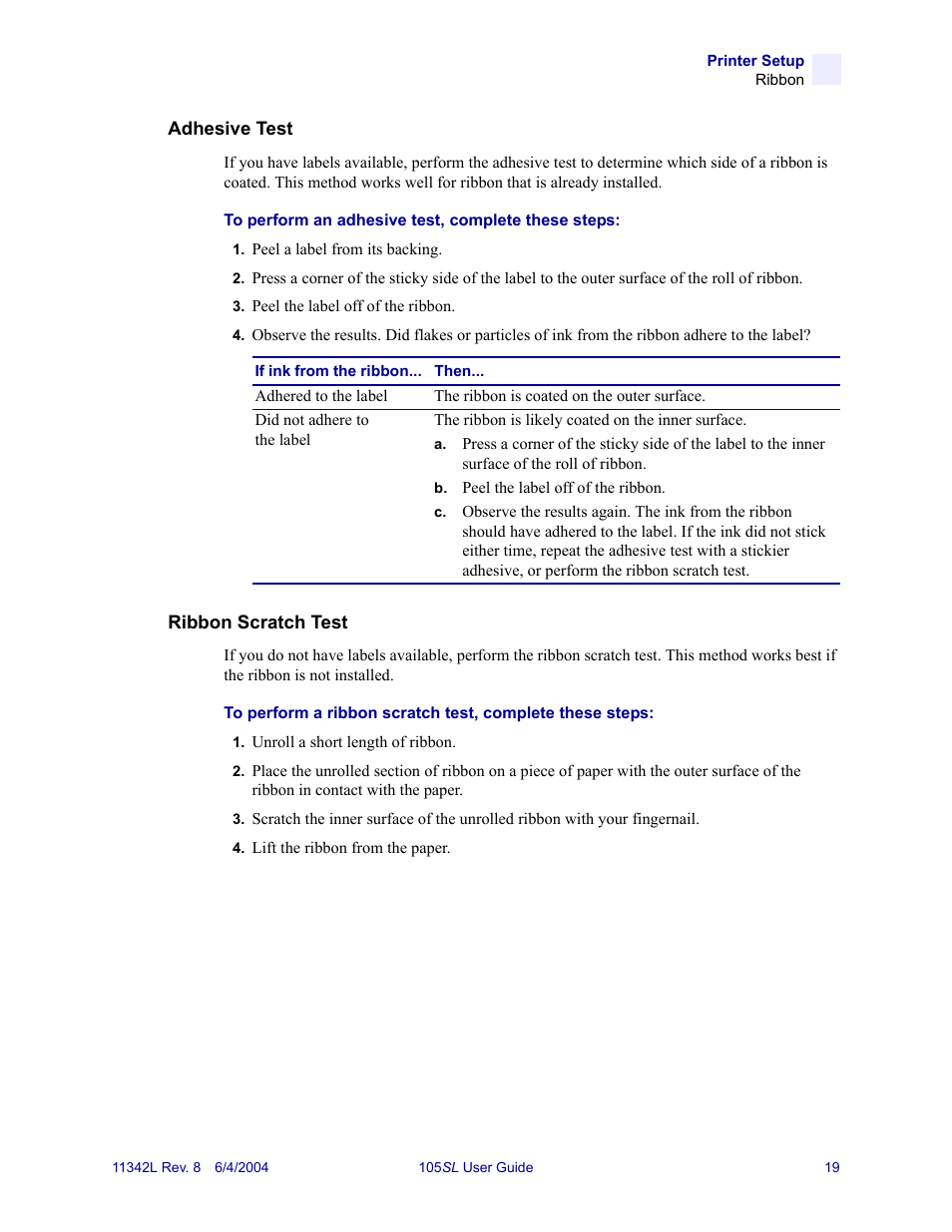 Zebra Technologies Zebra S Series 105SL User Manual | Page 43 / 130