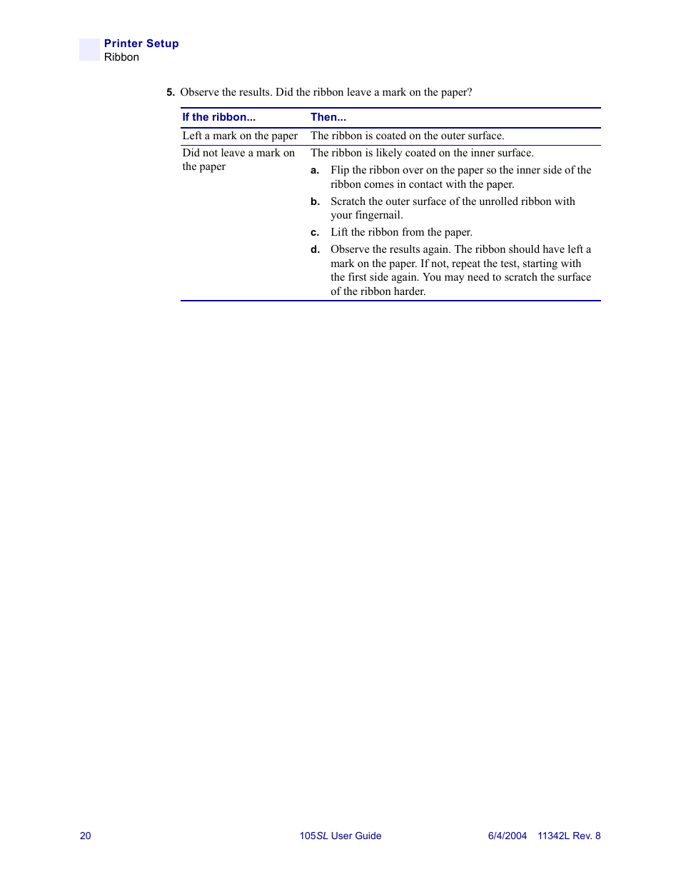 Zebra Technologies Zebra S Series 105SL User Manual | Page 44 / 130