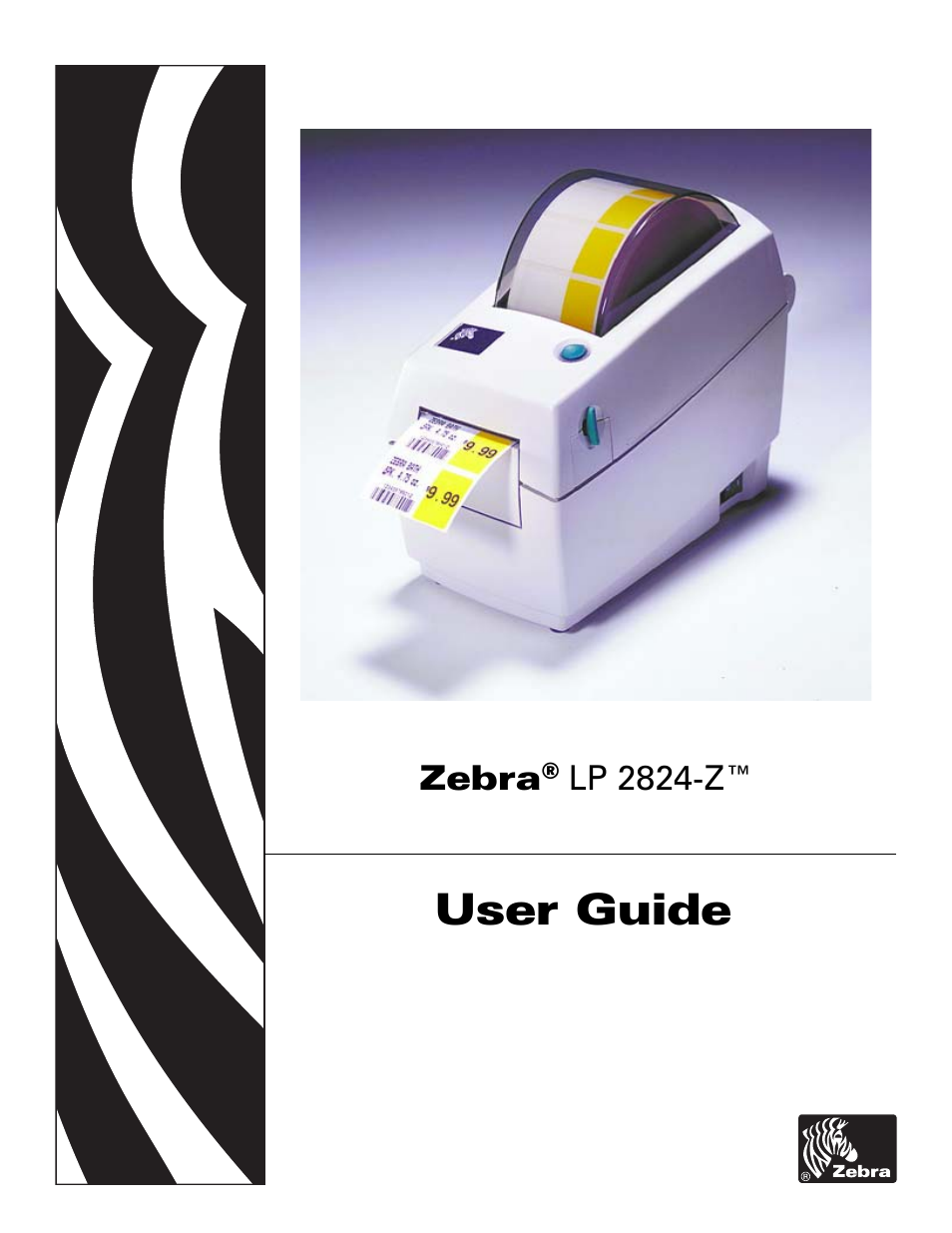 Zebra Technologies Zebra LP 2824-Z User Manual | 62 pages